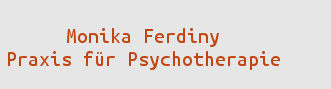 Psychotherapie Ferdiny Logo